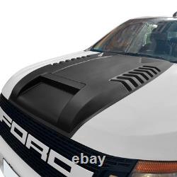 Garde de scoop de capot avec ailes larges pour Ford Ranger T6 2012-2014 4 portes Pickup