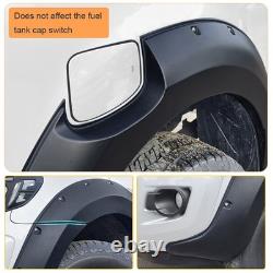 Garde de scoop de capot avec ailes larges pour Ford Ranger T6 2012-2014 4 portes Pickup