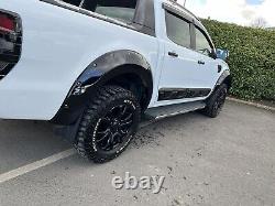 Gloss Black Raptor Extra Wide Arch Kit S'adapte À Ford Ranger 2016 2019 Uk Stock