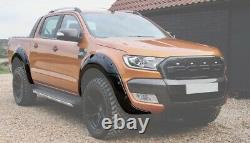 Gloss Black Raptor Look Wide Arch Kit S’adapte Ford Ranger T7 2016-2019