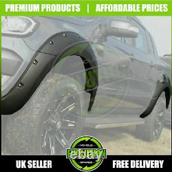 Grande Roue Arches Fender Flares Matte Black To Fit Ford Ranger 2015-2019 T7