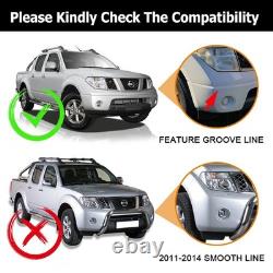 Jeu d’élargisseurs d’ailes avant et arrière pour carrosserie large pour Nissan Navara D40 2006-2010