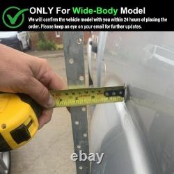 Jeu d’élargisseurs d’ailes avant et arrière pour carrosserie large pour Nissan Navara D40 2006-2010