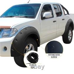Jeu d’élargisseurs d’ailes pour Nissan Navara D40 2011-2014 Double cabine Pick-up