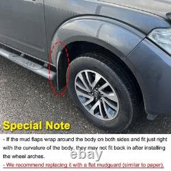 Kit carrosserie avec élargisseurs d’ailes larges tout-terrain pour Nissan Navara D40 2011-2014 accessoires