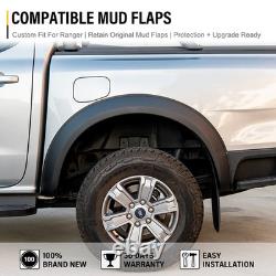 Kit carrosserie d’élargisseurs d’ailes extra larges de 30 mm pour Ford Ranger 2023+ Wildtrak