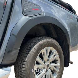 Kit carrosserie d'élargisseurs d'ailes larges gris pour Isuzu D-Max 2024+ V-Cross DL40 accessoires