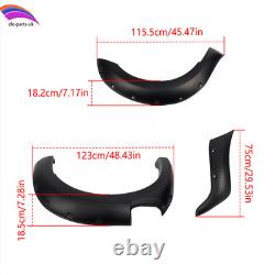 Kit carrosserie de style avec 6 extensions d'ailes larges pour Ford Ranger T7 T8 2016-2021