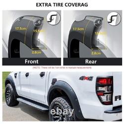 Kit carrosserie élargisseur d’ailes à rivets pour Ford Ranger T8 2019-2022 Wildtrak