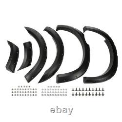 Kit carrosserie élargisseurs d'ailes à passages de roue larges pour Ford Ranger T7 T8 15-22 noir mat
