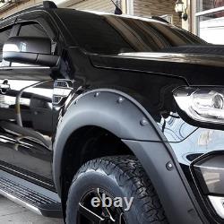 Kit carrosserie large à élargisseurs d’ailes 6 pièces 9'' pour Ford Ranger T7 T8 2016-2022