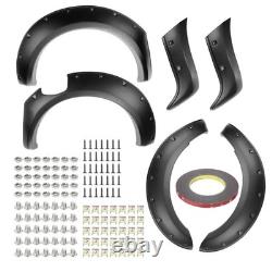 Kit carrosserie large à élargisseurs d’ailes 6 pièces 9'' pour Ford Ranger T7 T8 2016-2022