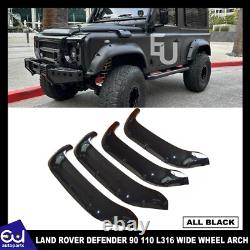 Kit d'Arches de Roue Large - Arches Étendues en ABS Fait Pour Land Rover Defender 90 110 L316