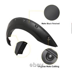 Kit d'Arches de Roue Large Style Riveté pour Ford Ranger T8 2019-2022 ASSISTANCE AU STATIONNEMENT