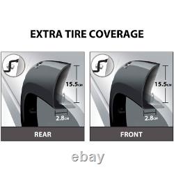 Kit d'Arches de Roue Large Style Riveté pour Ford Ranger T8 2019-2022 ASSISTANCE AU STATIONNEMENT