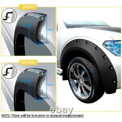 Kit d'Arches de Roue de 20 cm de Largeur pour Nissan Navara D40 2011-2014 Réservoir de Carburant Étroit