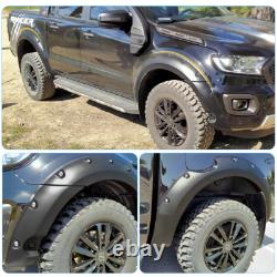Kit d'Arches de Roues de 2,8 mm de Largeur pour Ford Ranger Wildtrak 2019-2022 avec Aide au Stationnement