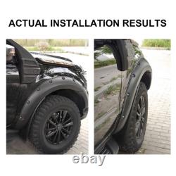 Kit d'Arches de Roues de 2,8 mm de Largeur pour Ford Ranger Wildtrak 2019-2022 avec Aide au Stationnement
