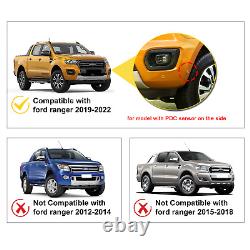 Kit d'Arches de Roues de 2,8 mm de Largeur pour Ford Ranger Wildtrak 2019-2022 avec Aide au Stationnement