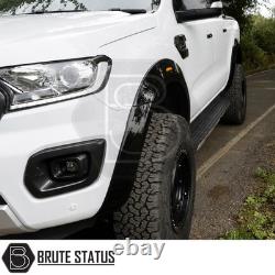 Kit d'ailes larges pour Ford Ranger 2015-2022 T7 & T8 (style OEM) noir brillant