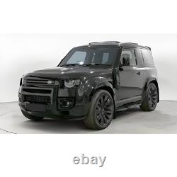 Kit d'arc de roue pour Land Rover Defender 90 L663 2020+ Large corps noir brillant Royaume-Uni