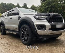 Kit d'arches de roues à large carrosserie pour Ford Ranger 2016-2021 (style riveté)