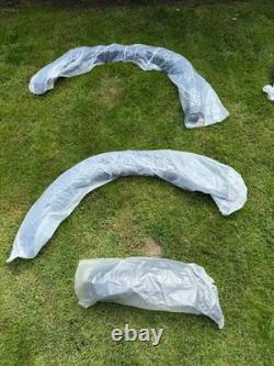 Kit d'arches de roues à large carrosserie pour Ford Ranger 2016-2021 (style riveté)