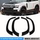 Kit D'&eacute;largissement D'aile &agrave; Roue Large En Noir Brillant Pour Land Rover Defender 90 L663 20+