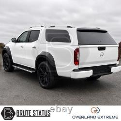 Kit d'élargissement d'ailes Mercedes X-Class 2017-2020 (Overland Extreme) noir brillant