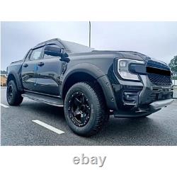 Kit d'élargissement d'ailes de style riveté pour Ford Ranger T9 2023+ avec arches de roues de carrosserie large