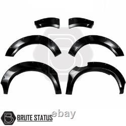 Kit d'élargisseurs d'ailes Ford Ranger T9 2023+ (style riveté) noir brillant