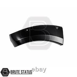 Kit d'élargisseurs d'ailes Ford Ranger T9 2023+ (style riveté) noir brillant