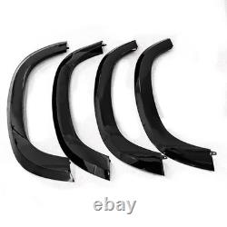 Kit d'élargisseurs d'ailes Wide Body noir brillant pour Land Rover Defender 90 L663 20+