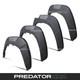 Kit D'élargisseurs D'ailes De Carrosserie Large En Style Gr Noir Pour Toyota Hilux Mk9 21+