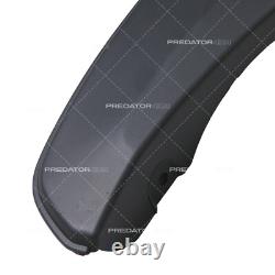Kit d'élargisseurs d'ailes de carrosserie large en style Gr Noir pour Toyota Hilux Mk9 21+
