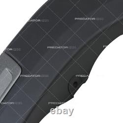 Kit d'élargisseurs d'ailes de carrosserie large en style Gr Noir pour Toyota Hilux Mk9 21+