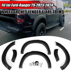 Kit d'élargisseurs d'ailes de carrosserie large style riveté T9 pour Ford Ranger 2023+