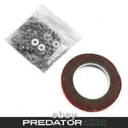 Kit d'élargisseurs d'ailes de garde-boue en noir mat pour Ford Ranger T9 Tremor 2023+