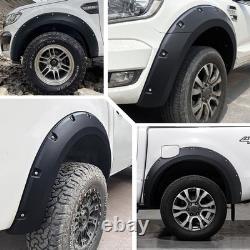 Kit d'élargisseurs d'ailes de roues de 4 mm pour Ford Ranger 2015-2018 T7 Xlt Limited