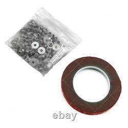Kit d'élargisseurs d'ailes de roues larges en noir mat pour Mitsubishi L200 Triton 15-18