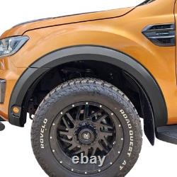 Kit d'élargisseurs d'ailes larges noir mat pour Ford Ranger Wildtrak 2019-2022