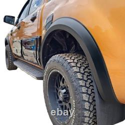 Kit d'élargisseurs d'ailes larges noir mat pour Ford Ranger Wildtrak 2019-2022