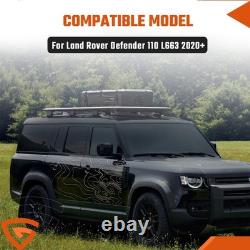 Kit d’élargisseurs d’ailes pour Land Rover Defender 110 L663 20+ noirs brillants large carrosserie