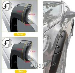 Kit d'élargisseurs d'ailes pour carrosserie large et arches de roues étendues compatible avec Ford Ranger T7 2016-2019