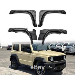 Kit d’élargisseurs d’ailes pour carrosserie large, garniture d’arches de roue étendues pour Suzuki Jimny 1998-2018
