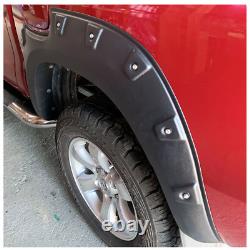 Kit d'extensions d'arceaux de roues larges noir pour Toyota Hilux Vigo 2005-2014 MK7