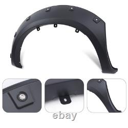 Kit d'extensions d'arceaux de roues larges noir pour Toyota Hilux Vigo 2005-2014 MK7