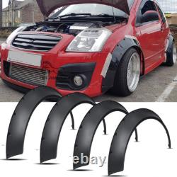 Kit de 4 élargisseurs d’ailes extra larges, protections d’arches de roues pour Citroën C2 VTS