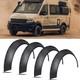 Kit De 4 &eacute;largisseurs D'ailes Flexibles Extra Larges Pour Vw Crafter 06-18