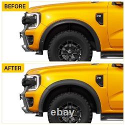 Kit de carrosserie Oe Look Large Élargisseurs d'Aile pour Ford Ranger 2023+ Wildtrak Park Assist